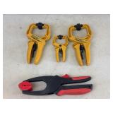 Assorted Quick-Grip Handi-Clamps Lot