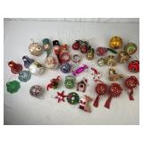 Assorted Vintage Christmas Ornaments