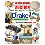 Antique & Collectible Auction GOLD, SILVER, Knives, Coins +