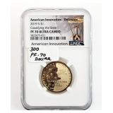 2019 NGC American Innovation Delaware PF70 $1 Coin