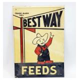 Bestway FEEDS 14X10 Scioto Sign Co Kenton, Ohio