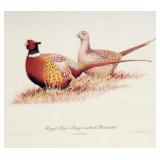 1984 RL Kothenbeutel Framed Pheasants Print