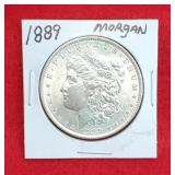 1889 MORGAN Silver $1 One Dollar Coin #3