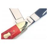 BOKER Magnum Red Stang 3 Blade Pocket KNIFE