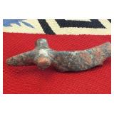 Native American Indian 4.5" Popeyed Birdstone