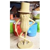 Vtg. Mr. PEANUT Plastic Coin Bank
