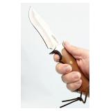 M390, 62 HRC Fixed Stainless Steel Blade Knife