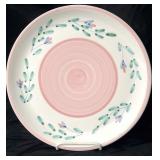 CALECA Pink Garland Italian 11" Plate