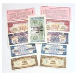 9pc Great Britain Currency Shillings, Pound