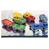 7pc Tootsietoy Die-Cast Cars