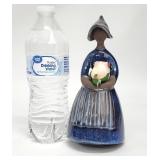 Jie Verk Stad Sweden Pottery Bud Vase Figurine