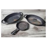 3) Cast Iron Mini Casserole, Skillet Pioneer Woman