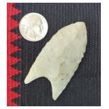 Native American Indian White 2.75" Arrowhead