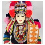 Hand Made AKHA Thailand Doll