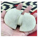 Native American Indian 5" Rose Quartz Bannerstone