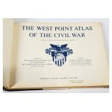 1962 Civil War West Point Atlas Hard Cover Book