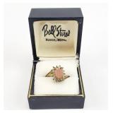 14K GE Size 5 Copper Tone Sandstone RING