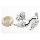 Vtg. Silver Tone GERRY