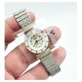 Rare GISA 17 Jewels Lucite Ladies Wrist Watch