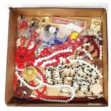 Assorted Costume Jewelry Single Flat #6