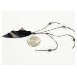 Sterling Silver Tasseled Brooch, Lois Green Design