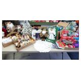 Christmas Holiday Decor Table Full - Over 100pcs