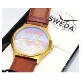 Vtg SWEDA Club Camel Cigarettes Wrist Watch