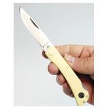 Roper Ivory Handle Single Lock Blade Pocket Knife