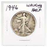 1946 Walking Liberty Silver Half Dollar Coin