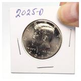 2025-D JFK Half, 1/2 Dollar, .50 Cent Coin
