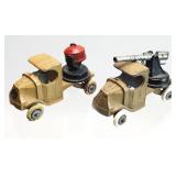 Vtg WWI Tootsietoy Die-Cast Mack C Cab Army Trucks