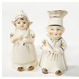 Occupied Japan Dutch Chef Salt & Pepper Shakers