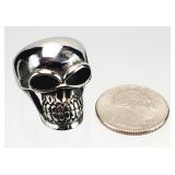 Men's Size 11 Stainless Steel Biker SKULL RING #2