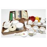 Kitchen Ware, Cookbooks, Coffee Cups, Soup Bowls +