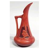 ROSEVILLE Pottery Silhouettte Ewer Pitcher 716-6'