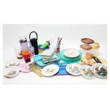 50+ pc Kitchen Ware, Dishes, Trays, Cups +