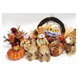 10pc Fall Harvest Thanksgiving Holiday Decorations