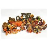 19pc Fall Harvest Thanksgiving Holiday Decorations