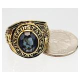 Gold Tone U.S. NAVY Sz. 10 Men's Ring