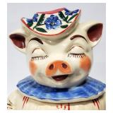 Vtg Shawnee USA WINNIE Pig COOKIE JAR