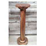 Antique Painted Oak Wood Fern, Plant Stand