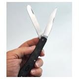 Case XX 2 Blade Black Trapper Pocket Knife