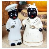 Black Americana Aunt Jemima, Uncle Mo S&P Shakers