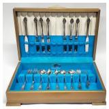 42pc Vtg. ONEIDA Rogers Silverplate Flatware Set