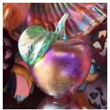 Vtg Tom St. Clair Iridescent Art Glass Paperweight