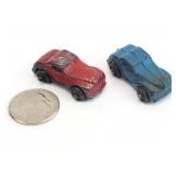 2) Vtg. BARCLAY Die-Cast Toy Cars