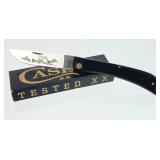 CASE XX 5 Dot 2138SS Black Sod Buster Pocket Knife