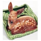 Shawnee Pottery Baby Fawn Deer Planter Figurine