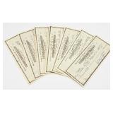 7-1930s Irving Trust Bank New York Canceled Checks