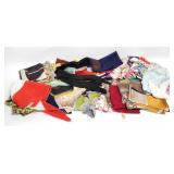 30+pc Vtg Ladies Neck, Head Scarves, Gloves